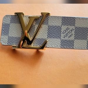 Louis Vuitton Damier Azur Belt